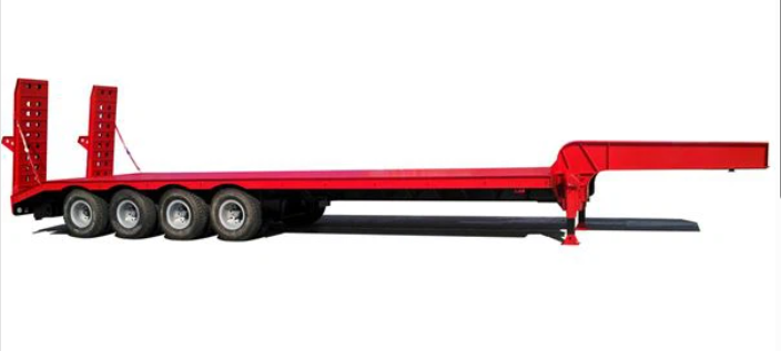 Low Bed Trailer (Lowboy) Cargo Specialization